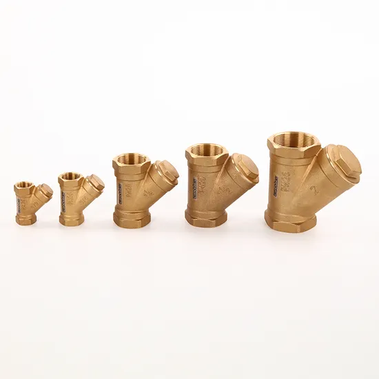 Bmag Y-Siebventil aus Bronze mit Edelstahlfilter